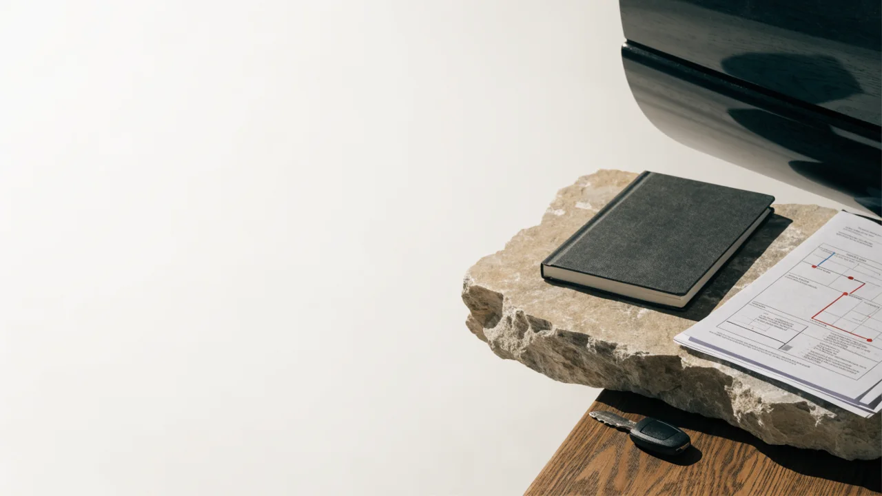 판결과 기간 관련 기록 검토를 표현한 AI 컨셉 이미지